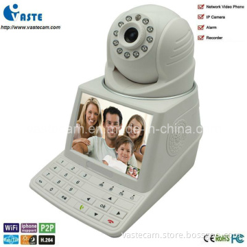 Household Wireless IP Camera with 3.5'' LCD Monitor